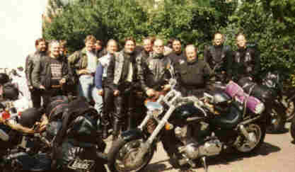 Abfahrt zur Party